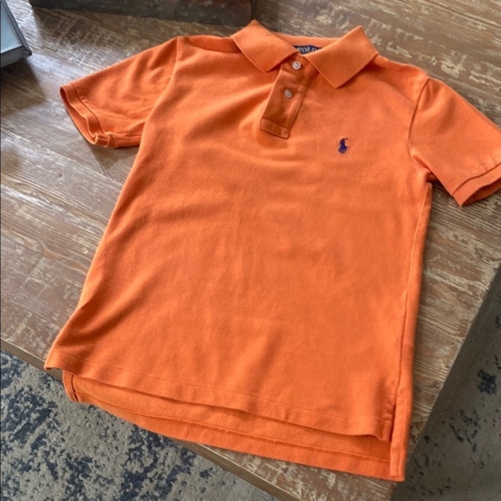 Ralph Lauren Kids Orange Polo Shirt